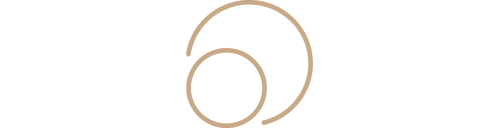 Eclipse seal image: a circle half surrounded by larger half-circle